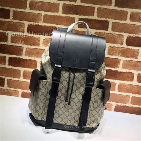 black gucci backpack replica|vintage Gucci backpack.